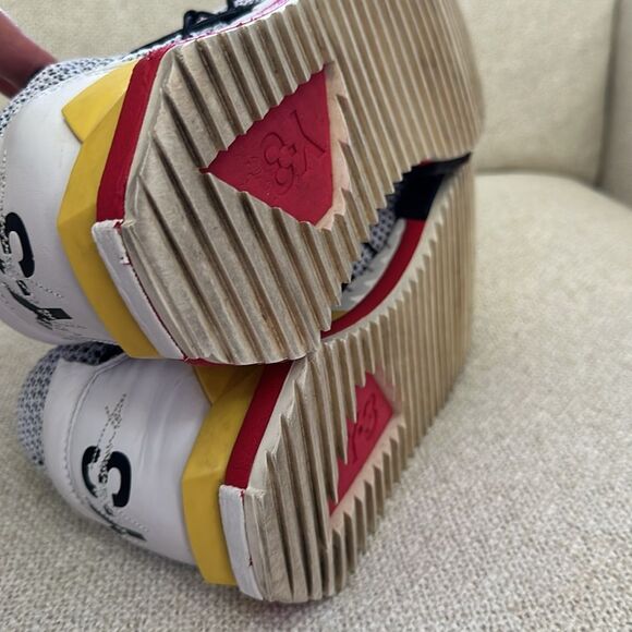 Adidas Y-3 Yohjo Yamamoto Harigane Red Black White Sneaker Rare Find Size 12 - Picture 10 of 16